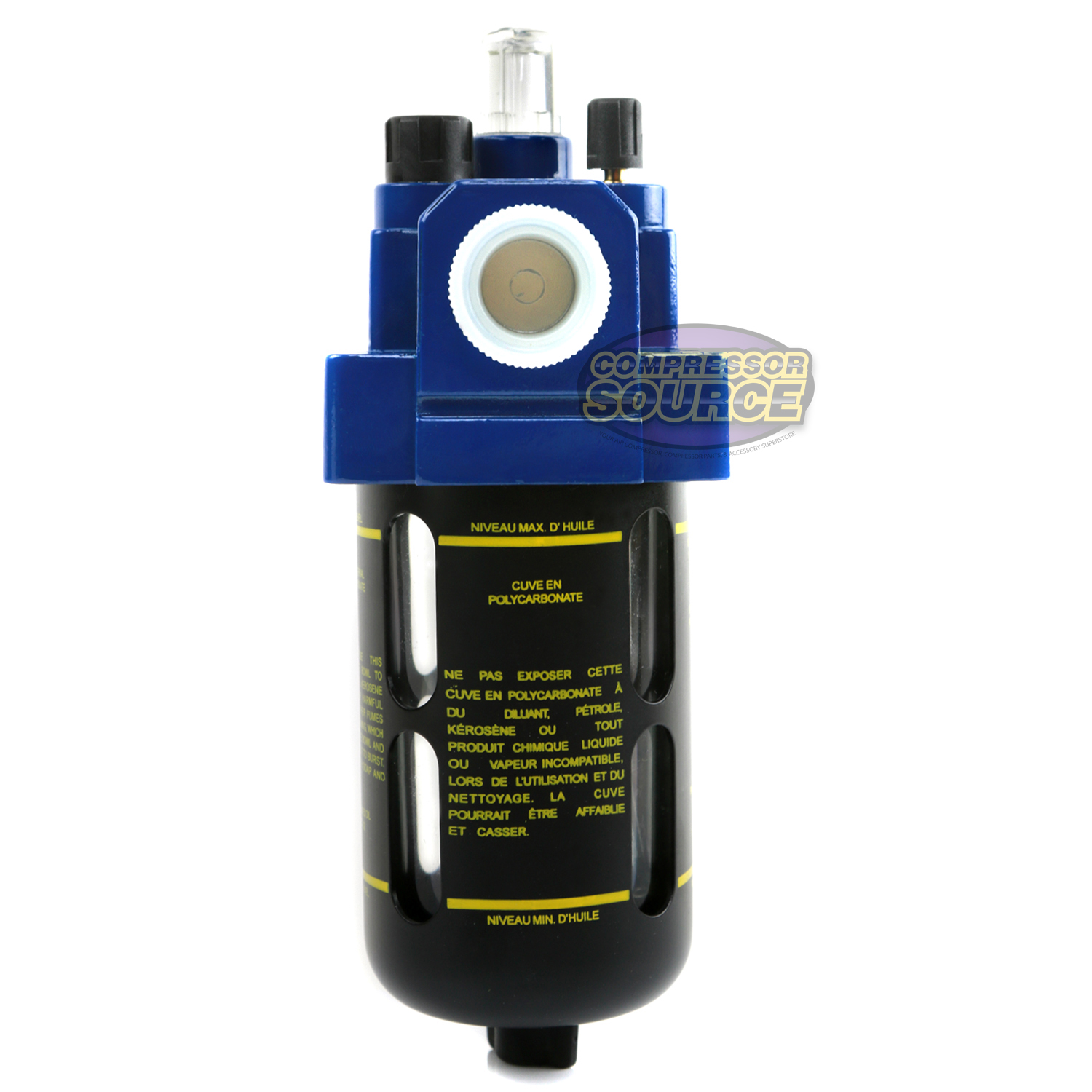 Prevost 1/2" Compressed Air InLine Oiler / Lubricator Inline Oil